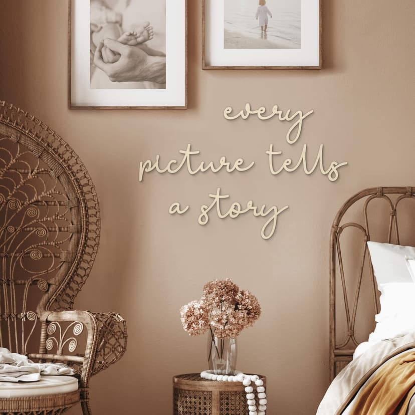Scritta in legno - Every picture - pioppo