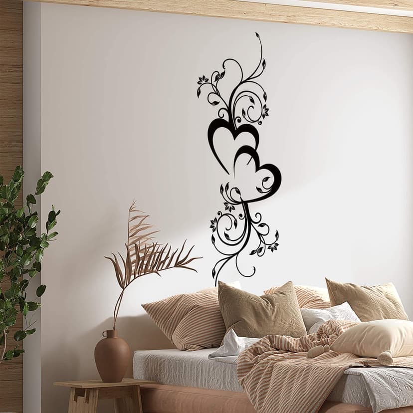 Adesivo murale - Amore in fiore