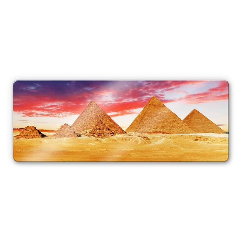 Le piramidi di Giza - panoramica