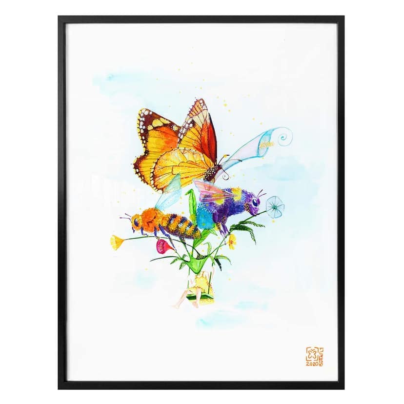 Poster Buttafly - Impollinatori