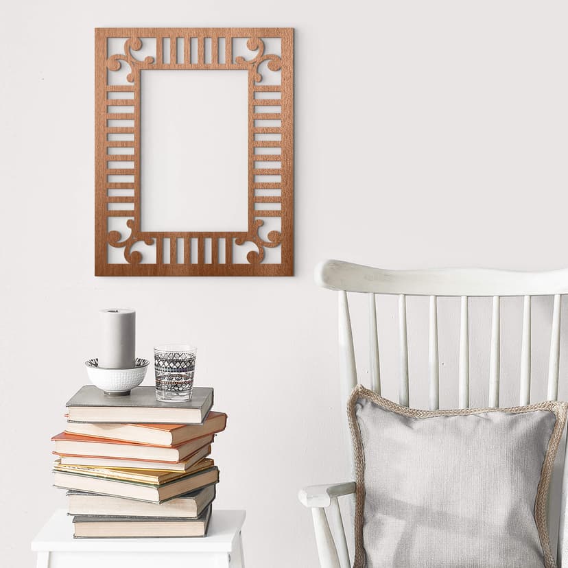 Decoro in legno - Cornice
