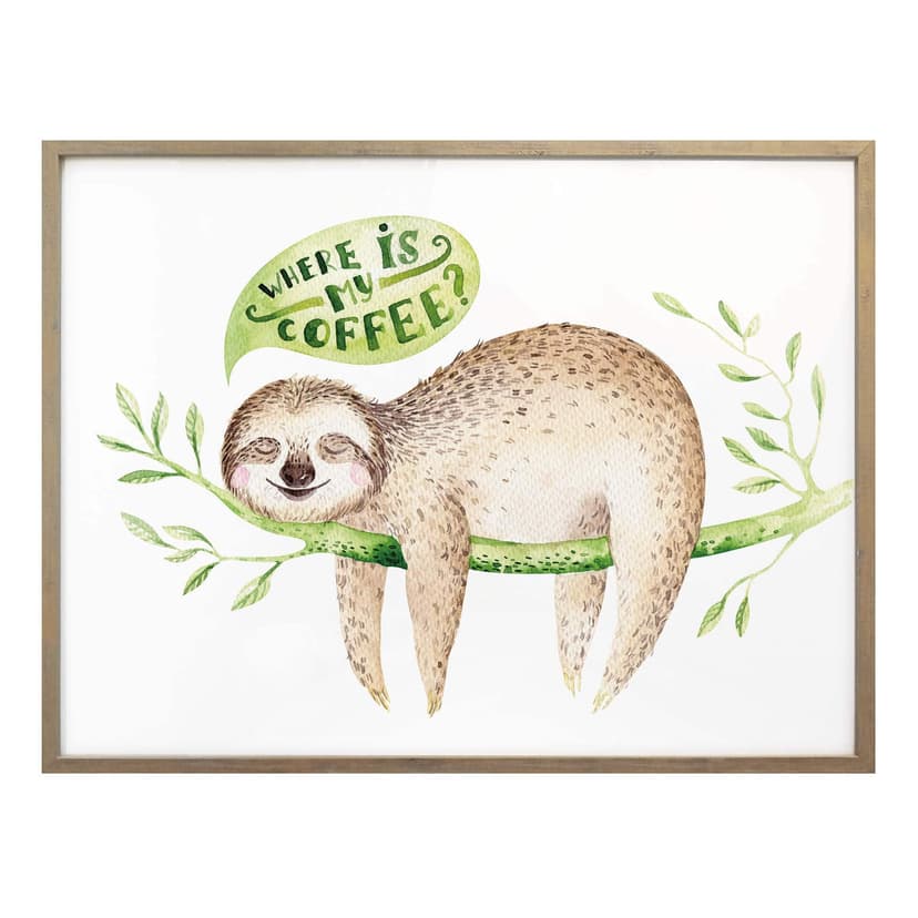 Poster Kvilis – Where is my coffee