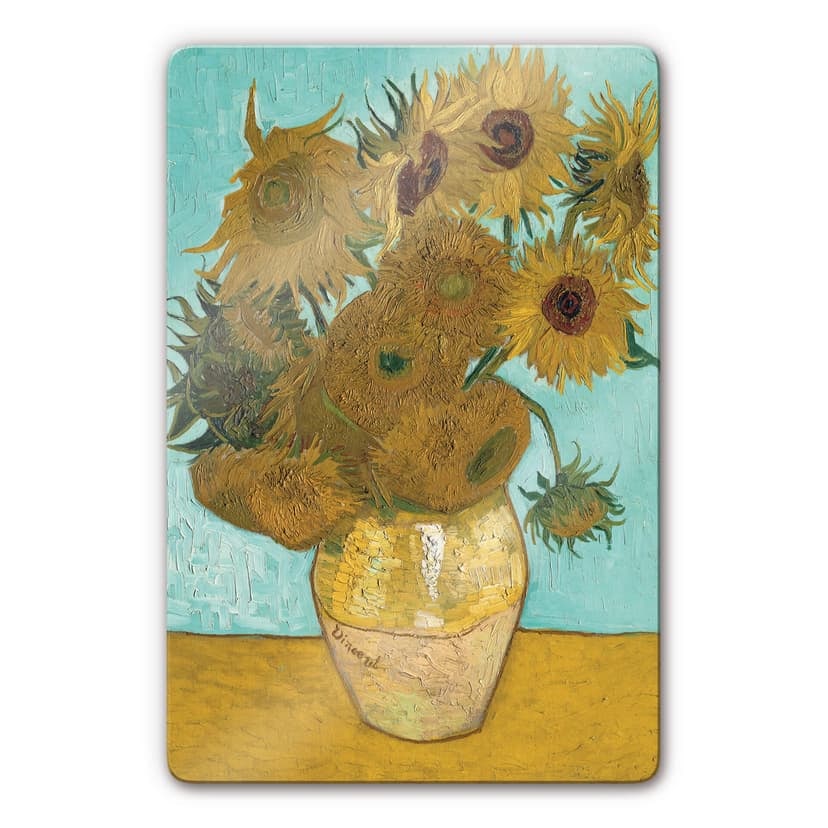 Stampa su vetro - van Gogh - Girasoli
