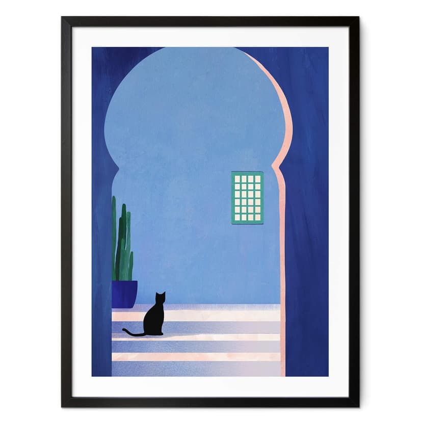 Poster Rivers - Black Cat