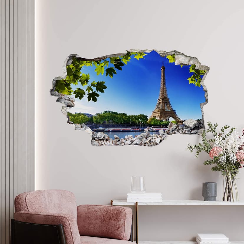 Adesivo 3D – Estate a Parigi