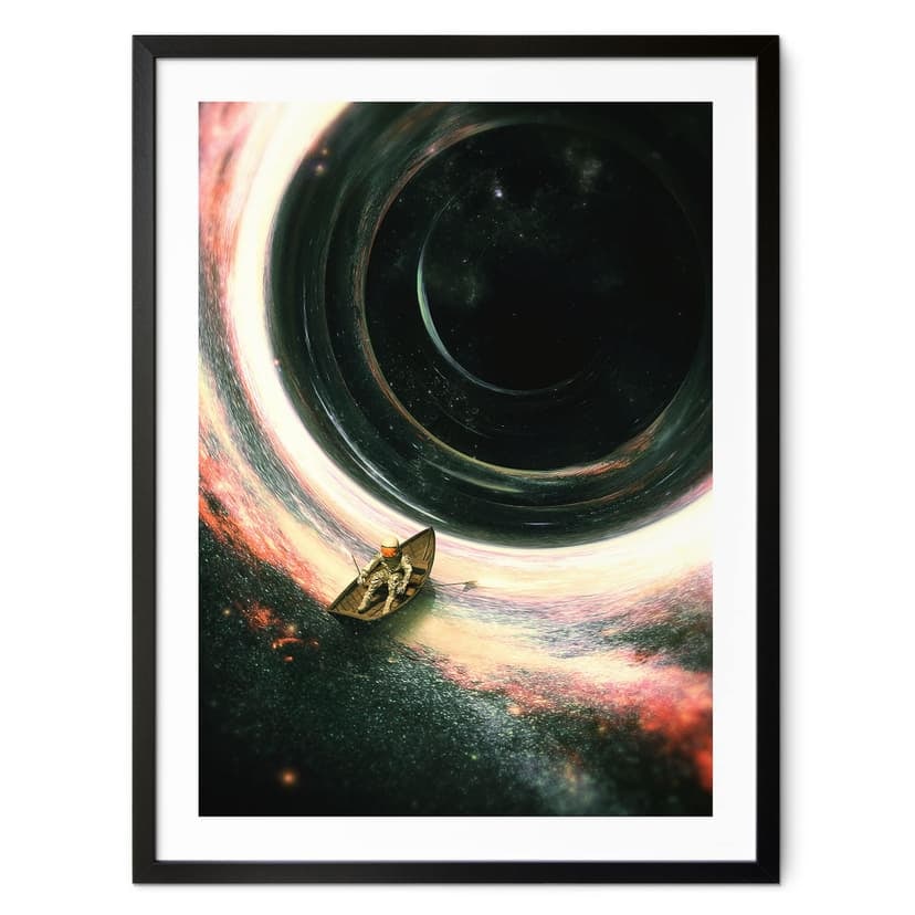Poster Astronauta in barca - Nicebleed