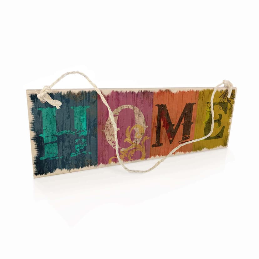 Targa in legno - Vintage Home