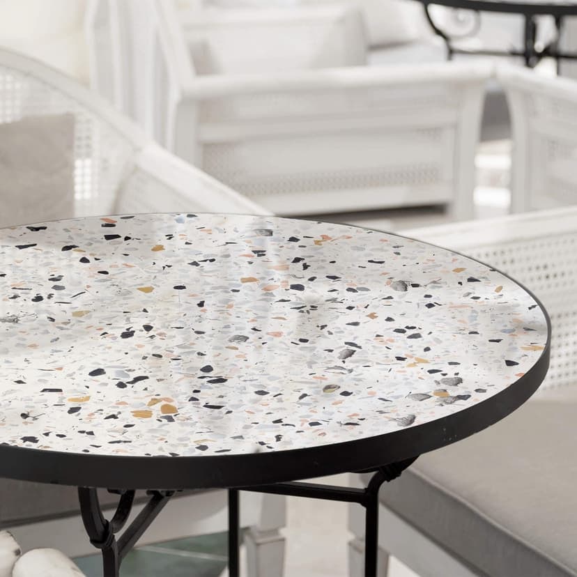 Ripiano in vetro - Terrazzo - tondo