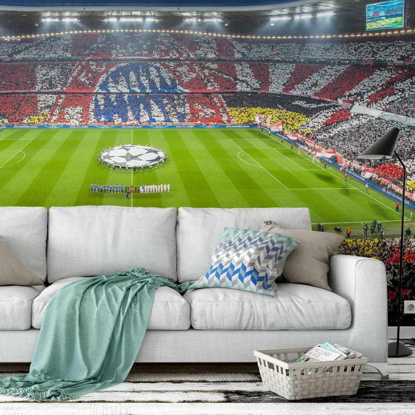 Fotomurale Bayern München Stadion Choreo Immer weiter