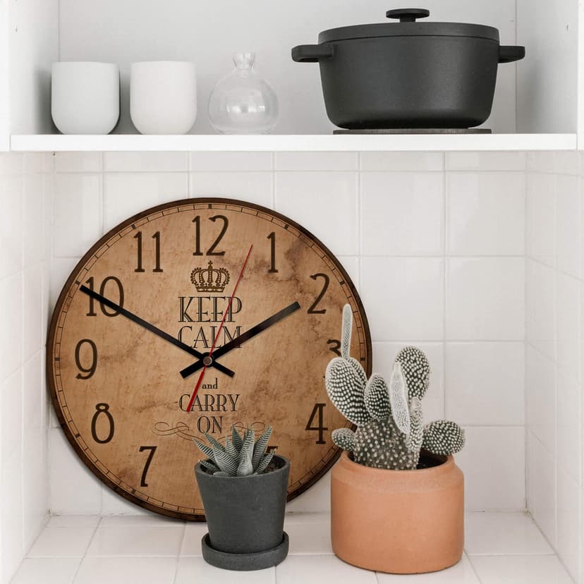 Orologio - Keep Calm and Carry on