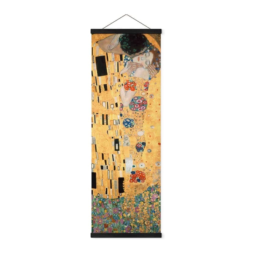 Poster tessile Klimt - Il bacio