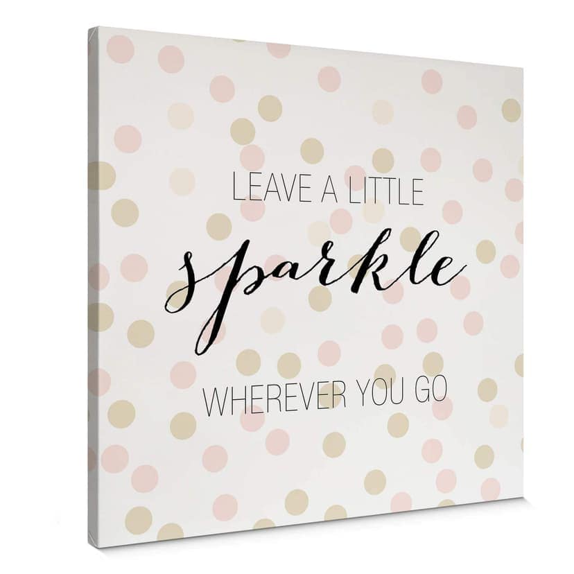 Stampa su tela Confetti & Cream - Little sparkle