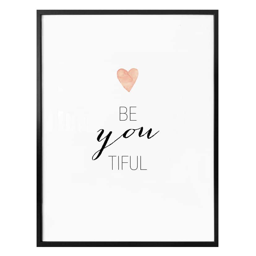 Poster Confetti & Cream - Be-you-tiful
