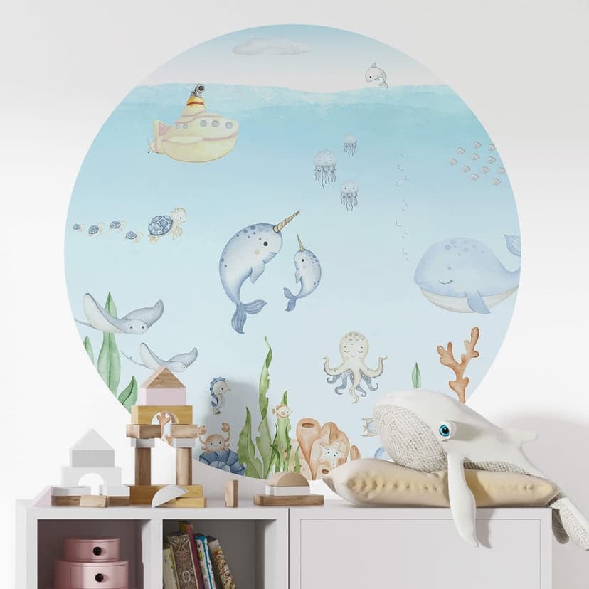 Adesivo murale Oliver Robins - Underwater Friends