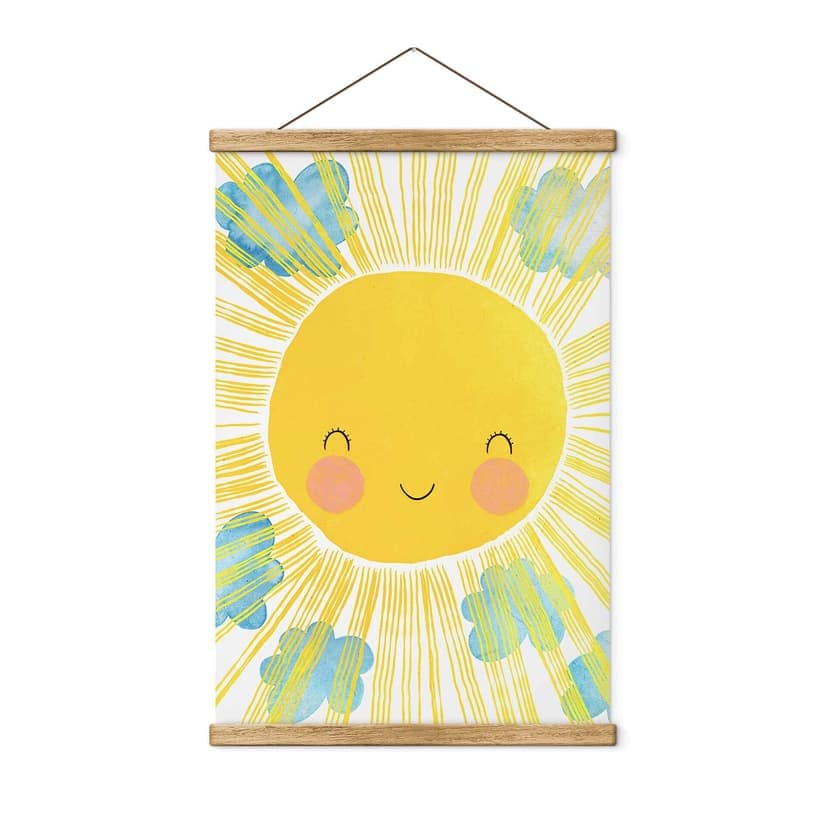 Poster tessile Treechild - Sunny Day