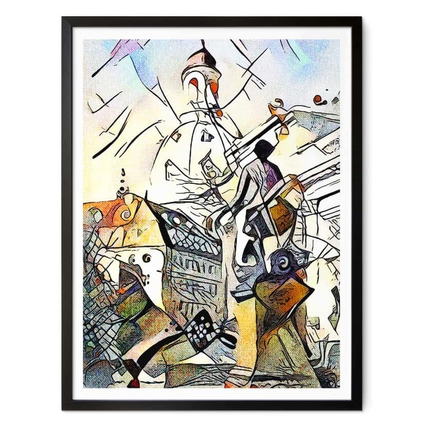 Poster Zamart - Kandinsky incontra Dresda