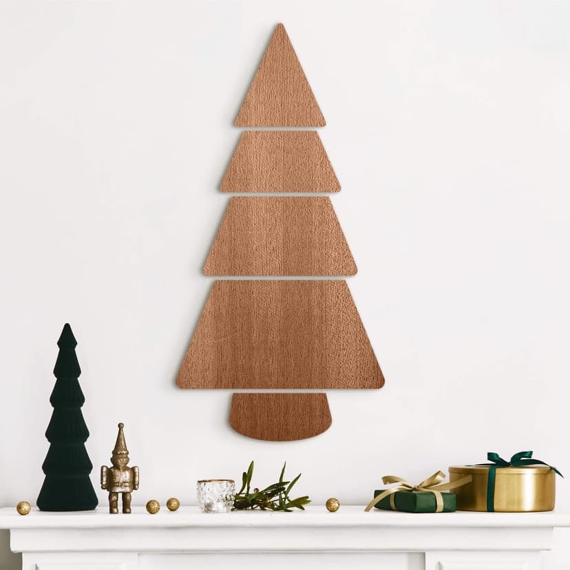 Decoro in legno Abete XXL - Albero di Natale
