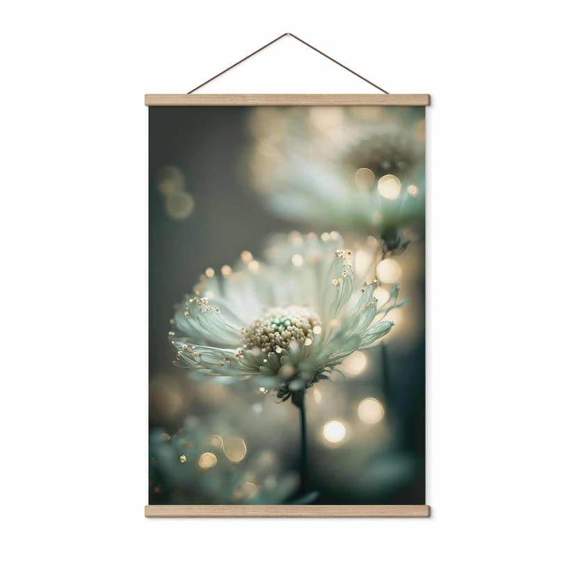 Stampe su tessuto Delicato scintillio di fiori - Treechild