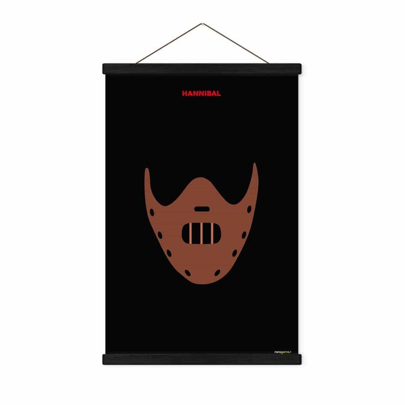 Poster tessile Ispirato al film "Hannibal" - Gomes
