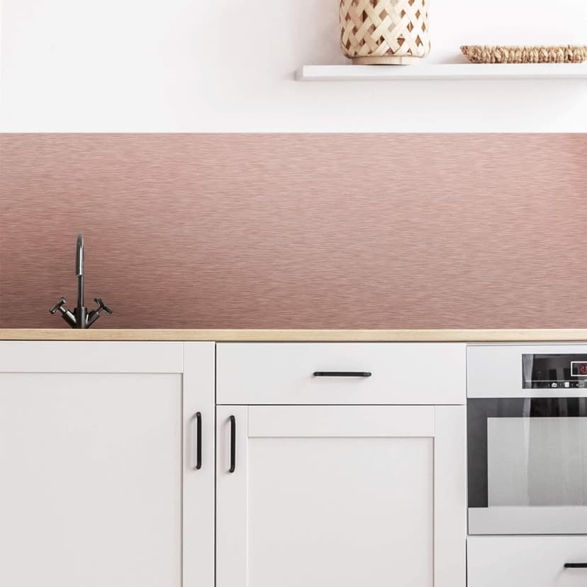 Rivestimento cucina - Alu-Dibond ramato
