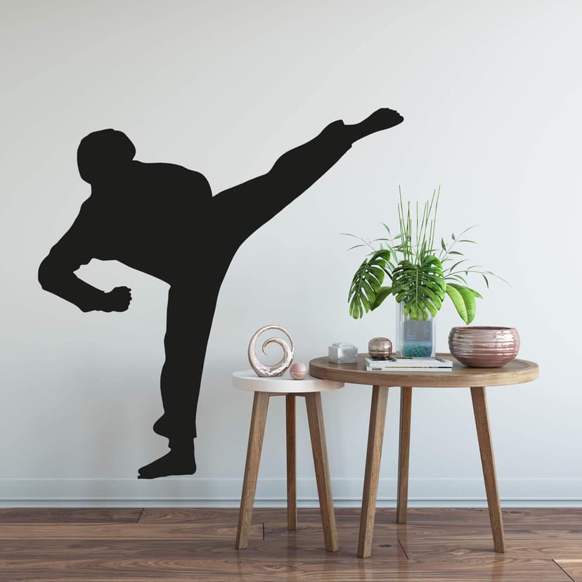 Adesivo murale - Kickboxer