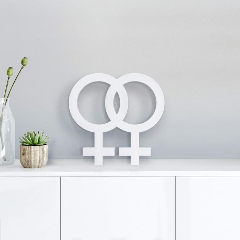 Decoro PVC - Simbolo Donna-Donna