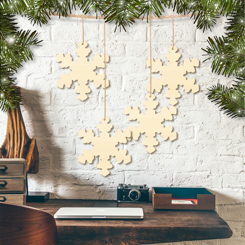 Decori natalizi - Fiocchi di neve Set di 4