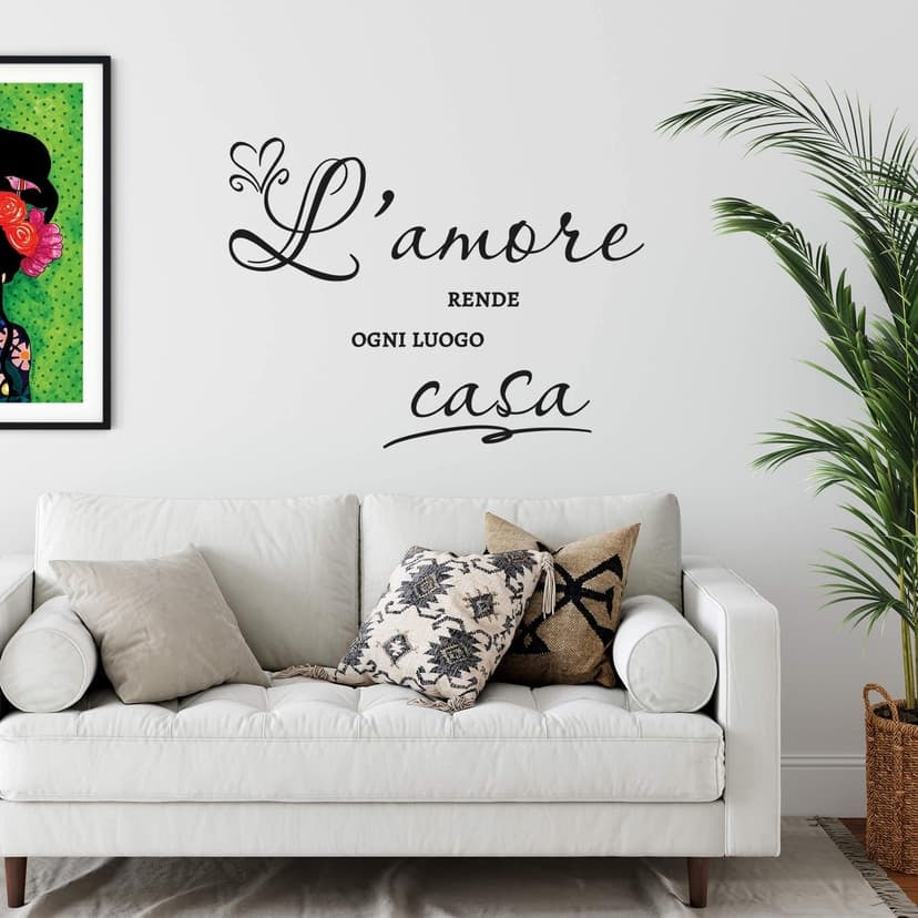 Adesivo murale - L'amore rende