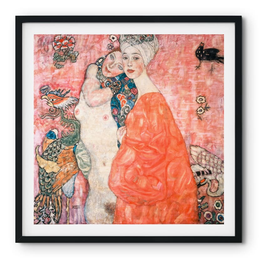 Poster Klimt - Le ragazze - Piazza