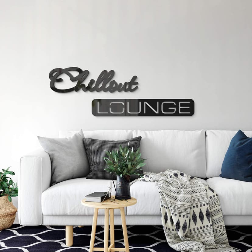 Lettere in acrilico Chillout Lounge