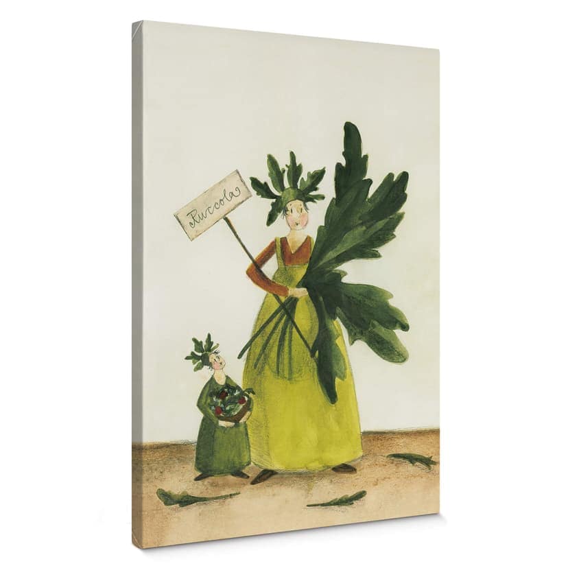 Stampa su tela Leffler - Rucola