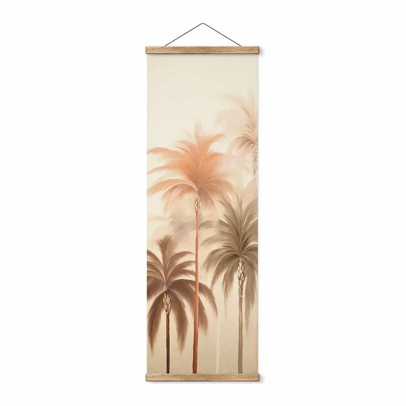 Poster tessile Paesaggio tropicale con palme - Haase